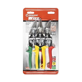 Crescent Wiss 3 Piece MetalMaster Compound Action Aviation